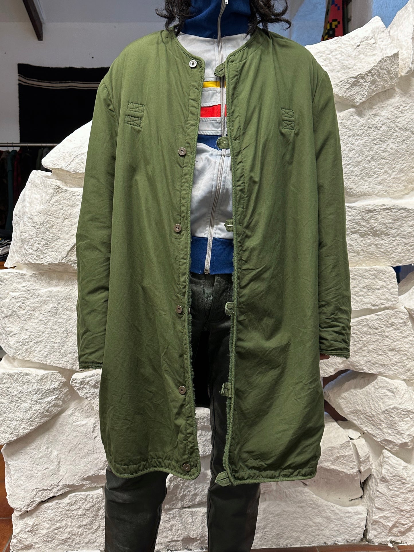 Swedish Army Military 60's 70's M59 Boa Liner Vintage Toto Praha Vintage store Vintage clothing スウェーデン軍 ボア ライナー 軍物 ミリタリー プラハ 古着屋 古着 ヴィンテージ 60年代 70年代 ユーロ古着 ヨーロッパ古着 古着卸 ユーロミリタリー  ヨーロッパミリタリー