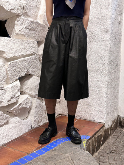 70s Krizia Italy special black shorts