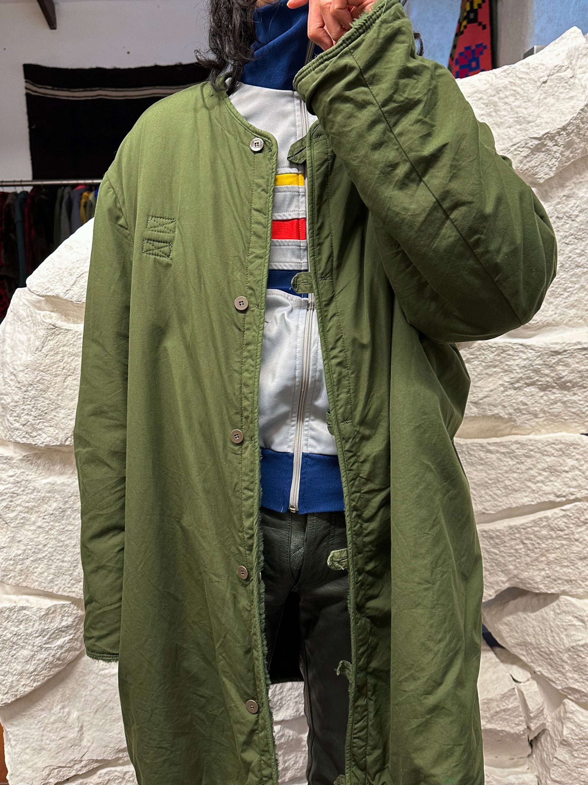 Swedish Army Military 60's 70's M59 Boa Liner Vintage Toto Praha Vintage store Vintage clothing スウェーデン軍 ボア ライナー 軍物 ミリタリー プラハ 古着屋 古着 ヴィンテージ 60年代 70年代 ユーロ古着 ヨーロッパ古着 古着卸 ユーロミリタリー  ヨーロッパミリタリー