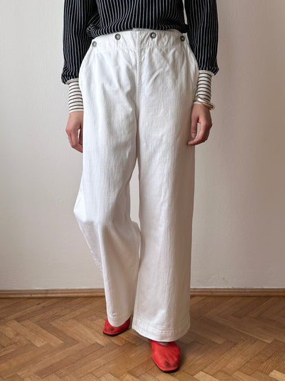 40-50s vintage sailor pants, perfect condition