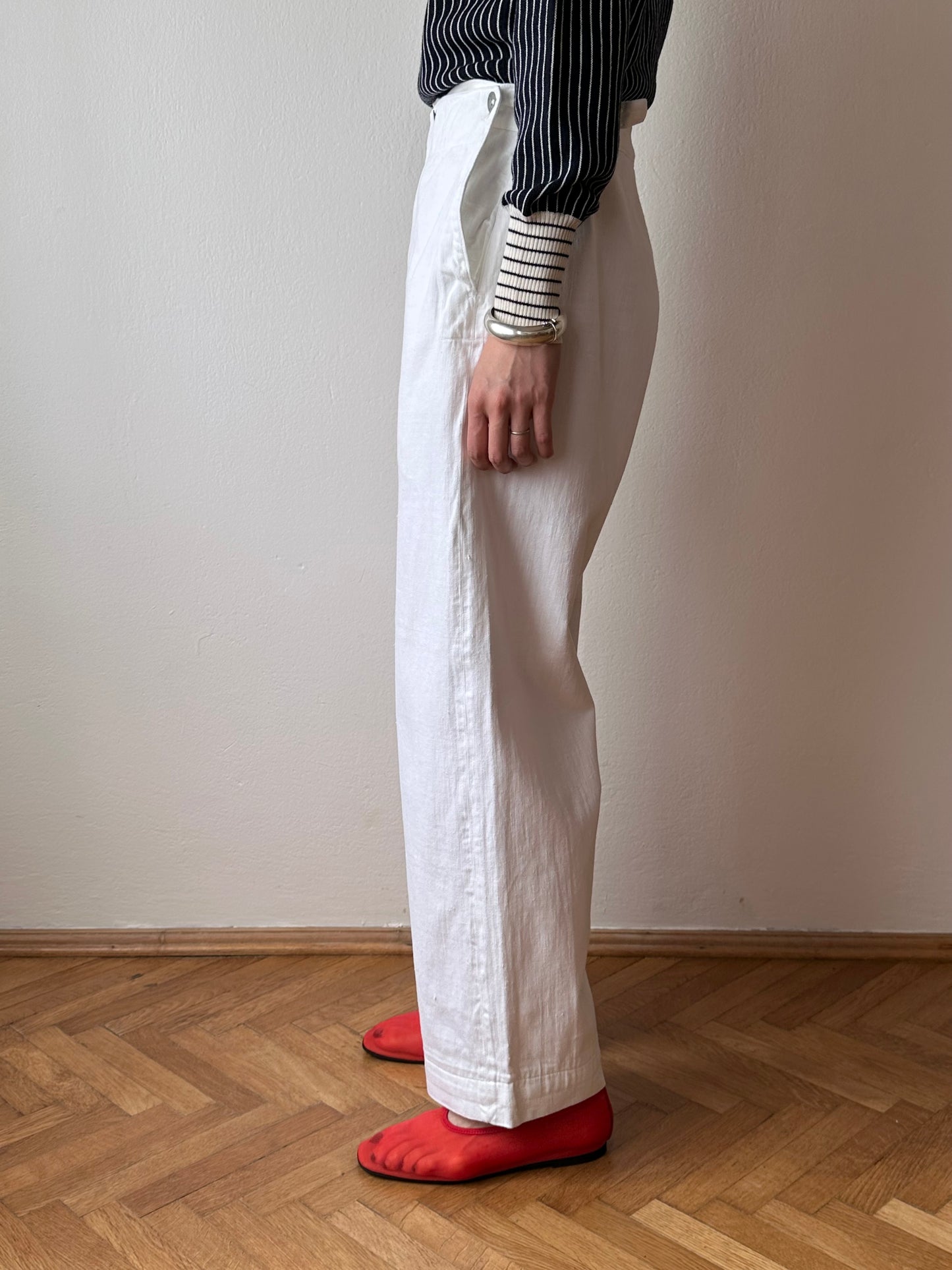 40-50s vintage sailor pants, perfect condition