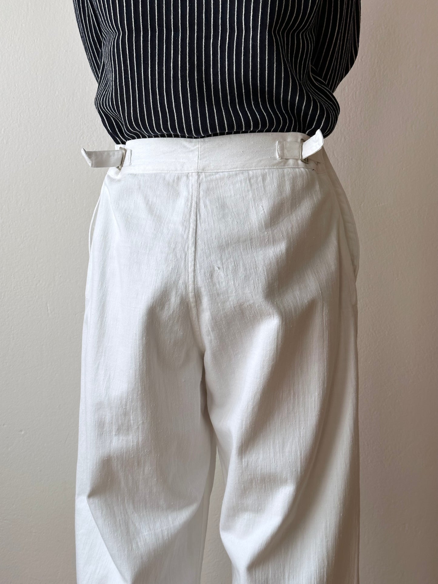 40-50s vintage sailor pants, perfect condition