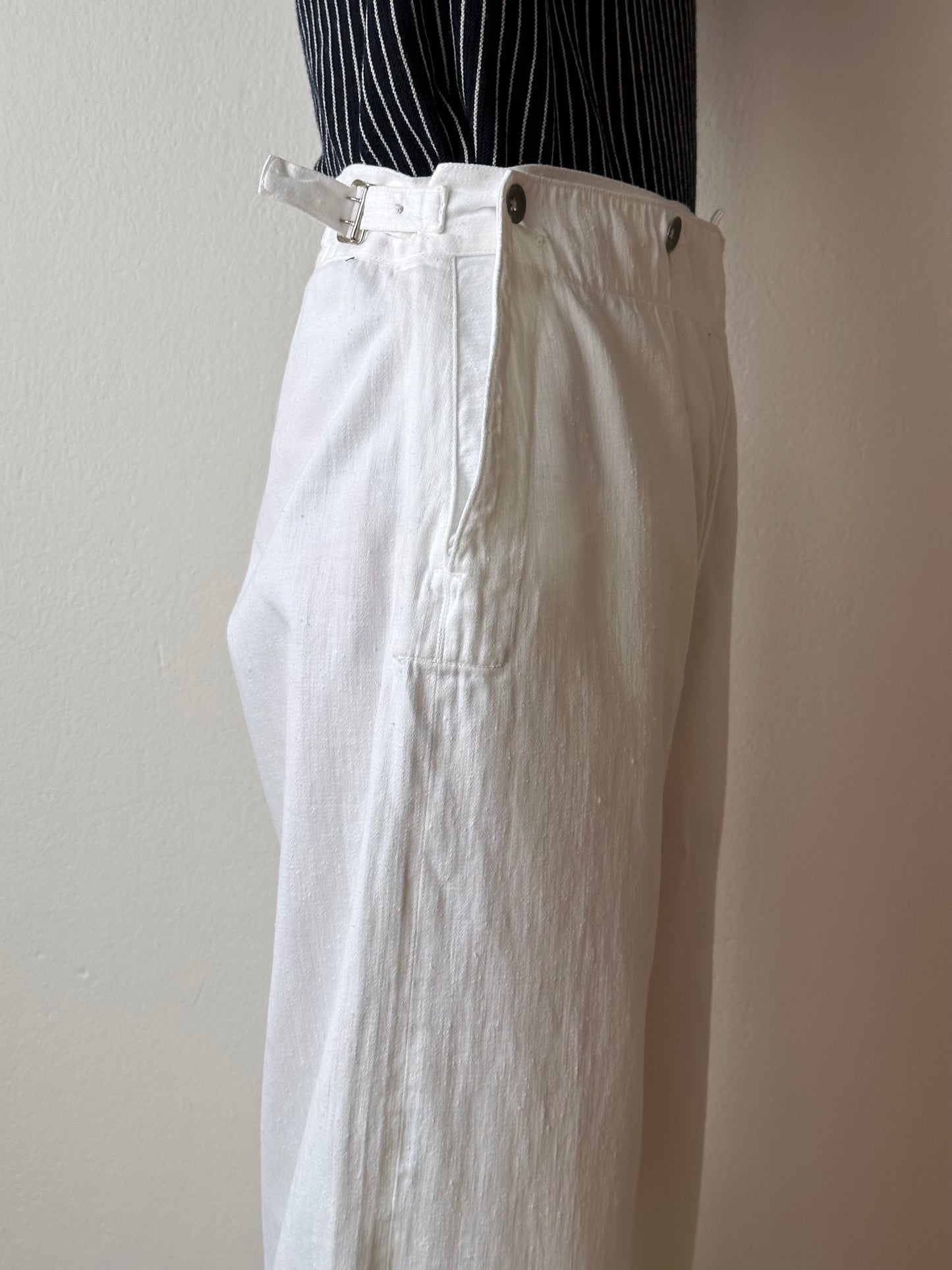 40-50s vintage sailor pants, perfect condition