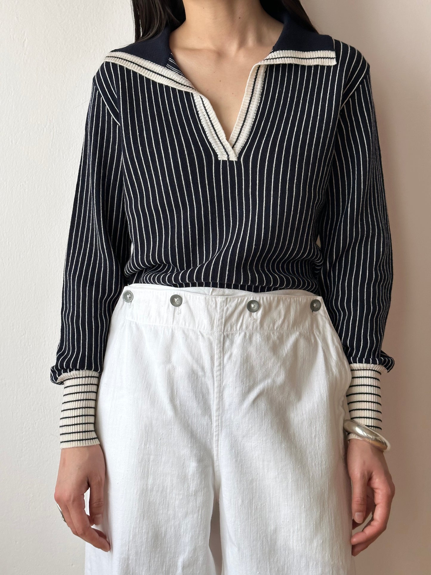 40-50s vintage sailor pants, perfect condition