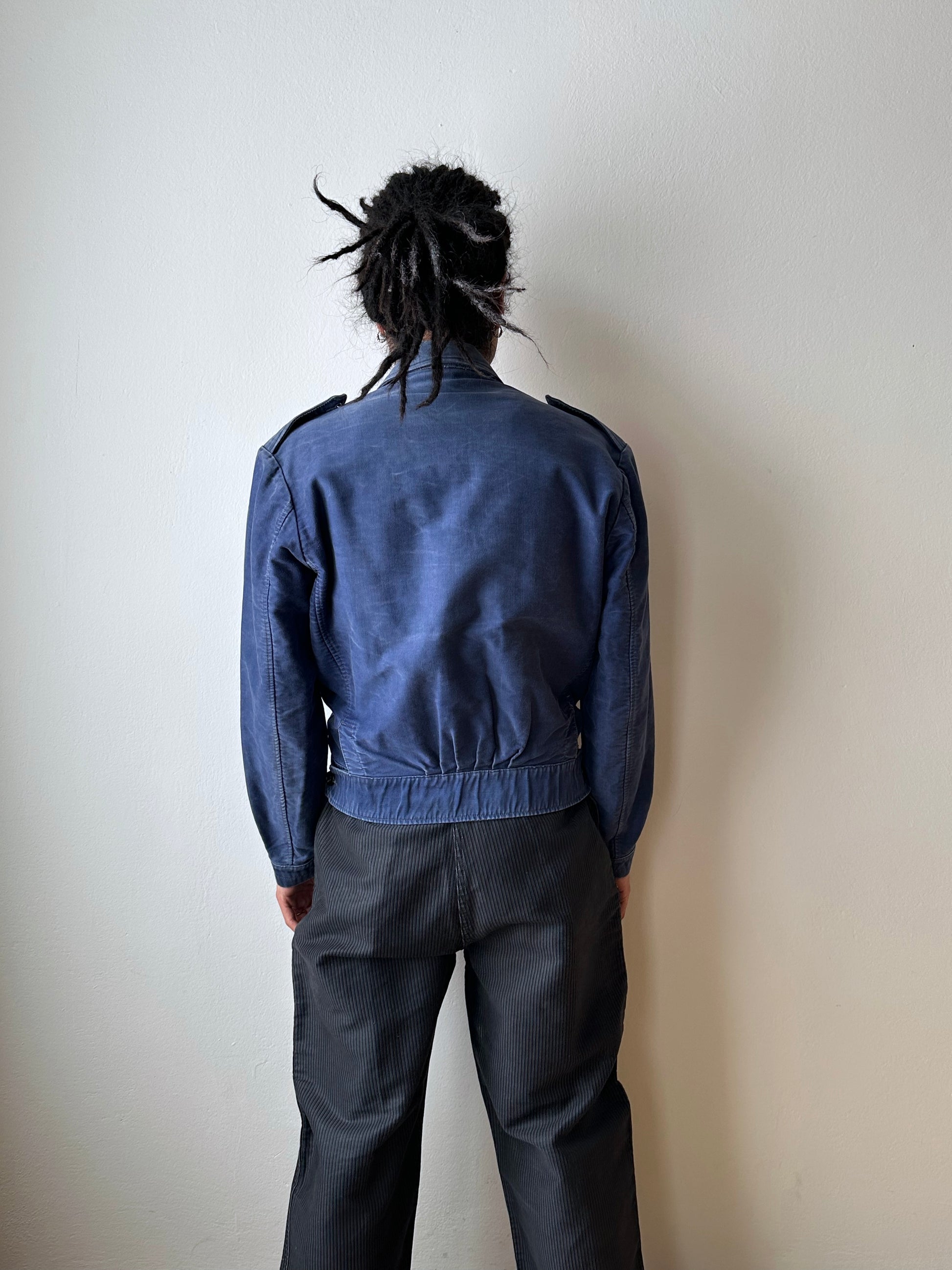 Le Favori French work 1930's 30年代 フレンチワーク Trousers メタルボタン  フレンチヴィンテージ Toto Praha Vintage clothing shop Antique shop 古着屋 プラハ Showroom appointment Prague ユーロ古着 ヨーロッパ古着 古着卸 ヴィンテージ