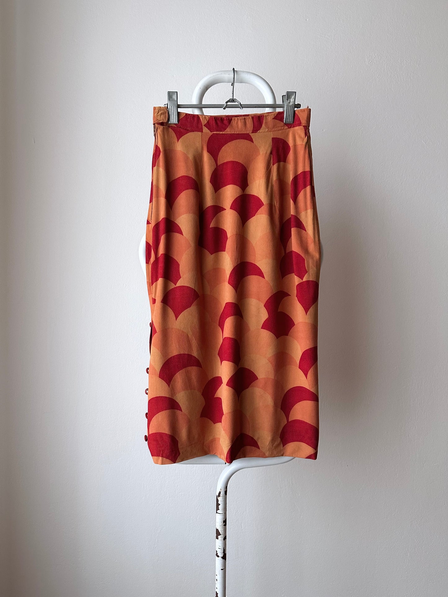 vintage handmade skirt W28