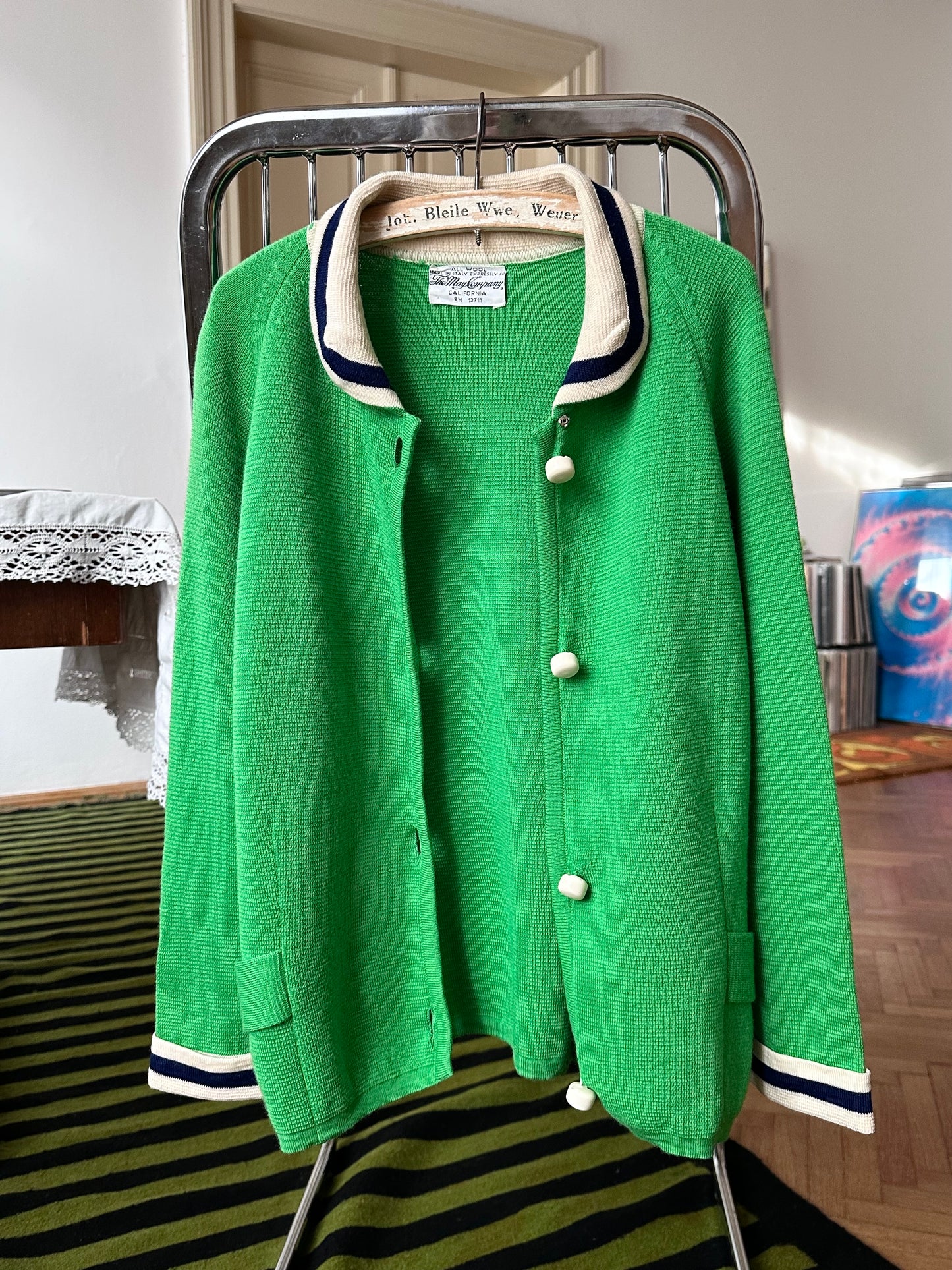 1950s the may company wool jacket