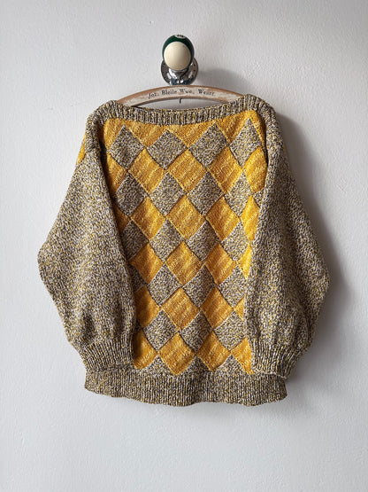 handmade block sweater