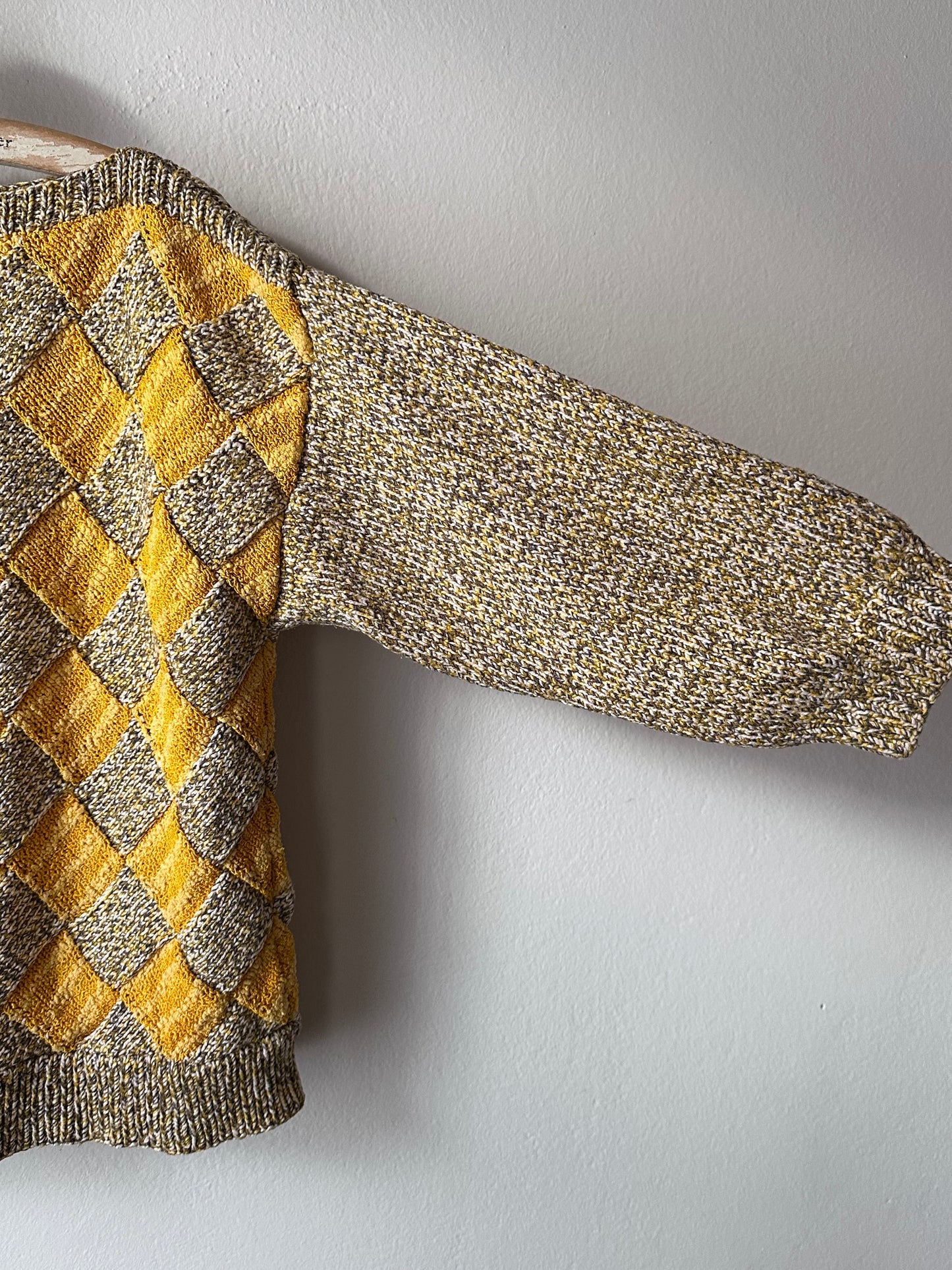 handmade block sweater