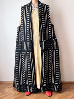 90s ORVIS great fabric long vest