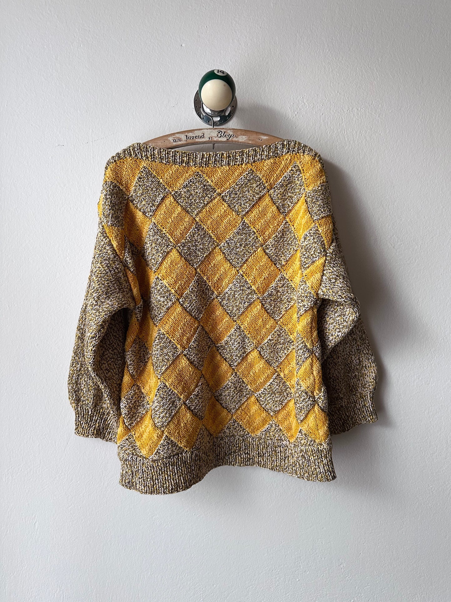 handmade block sweater