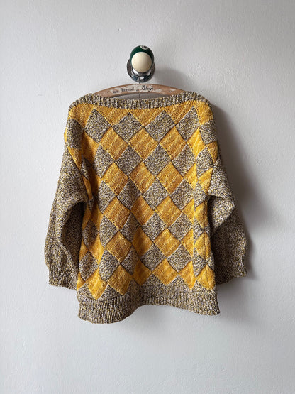 handmade block sweater