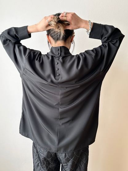 Big size stand collar shirt