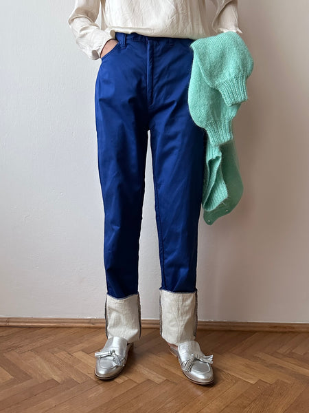 90s German made double face work trouser deadstock W29