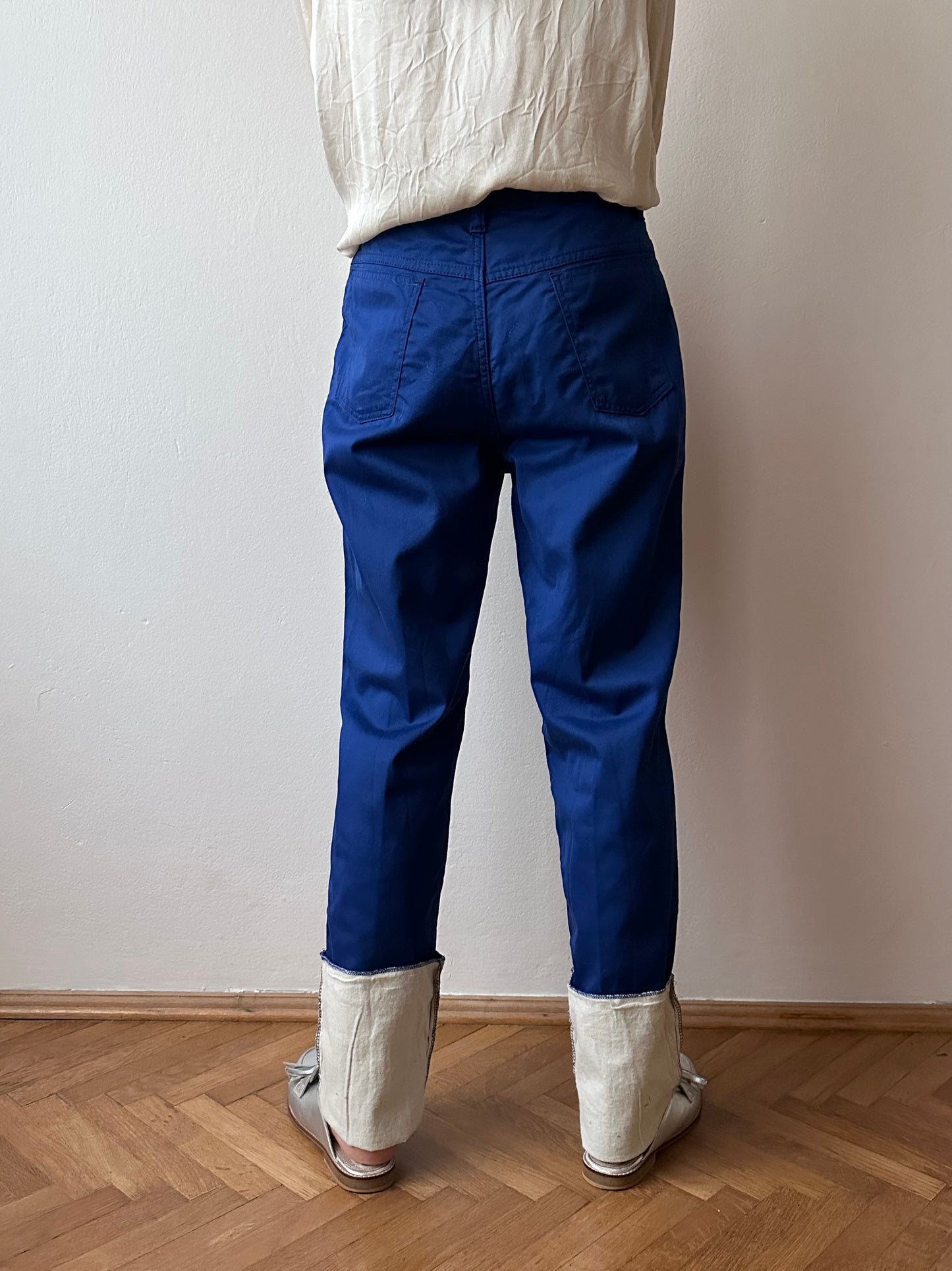 90s German made double face work trouser deadstock W29