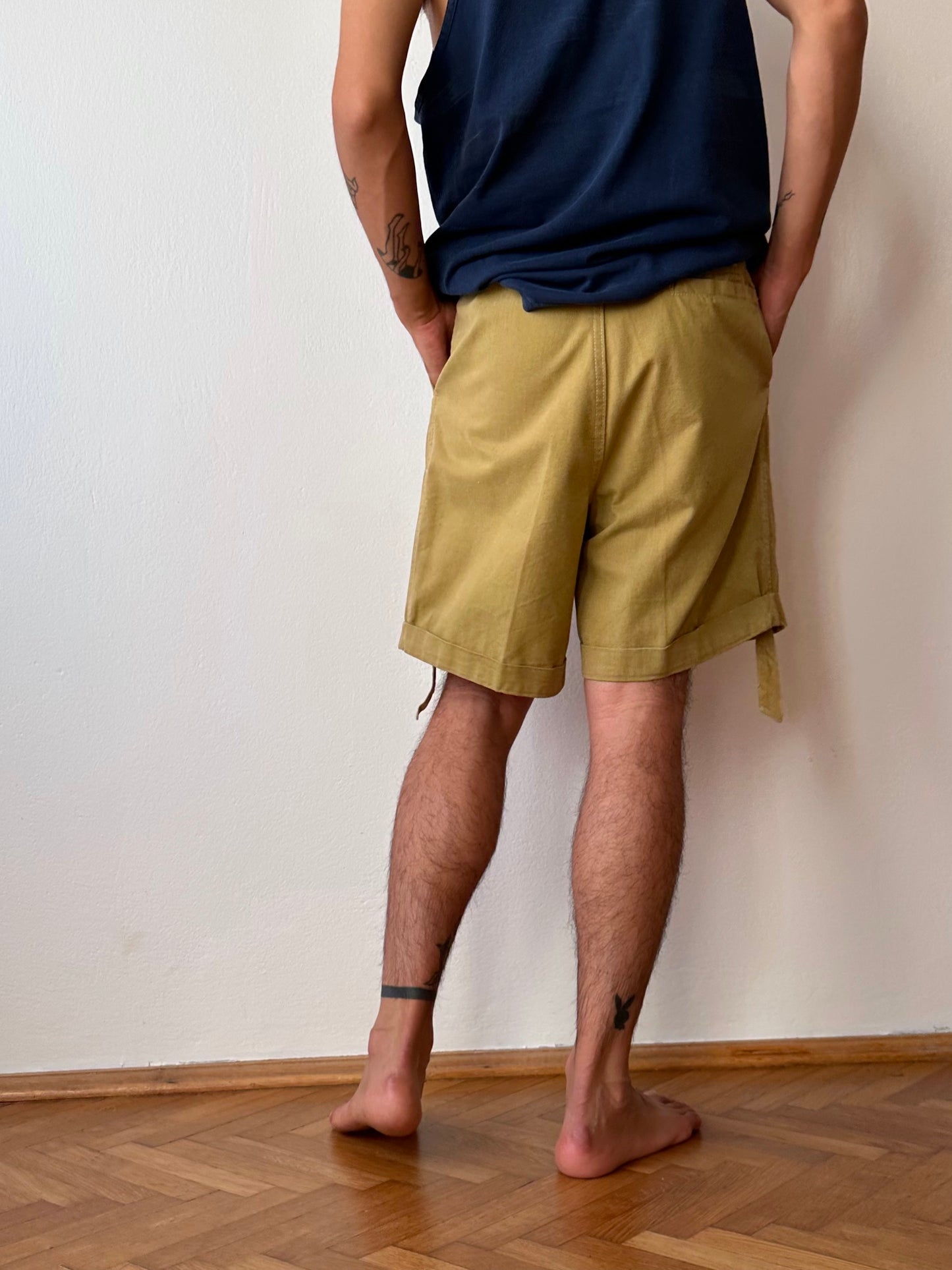 70s Italy beige , Dead stock.w32