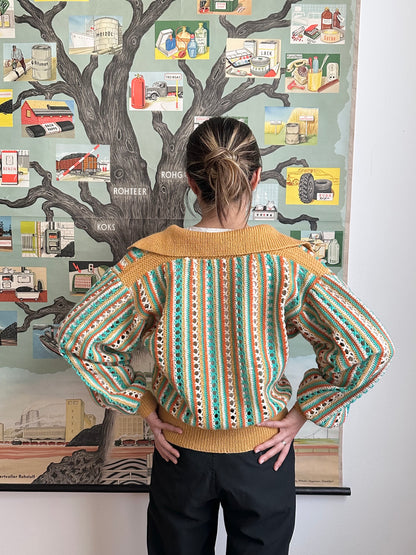 mesh knit polo handmade in Berlin