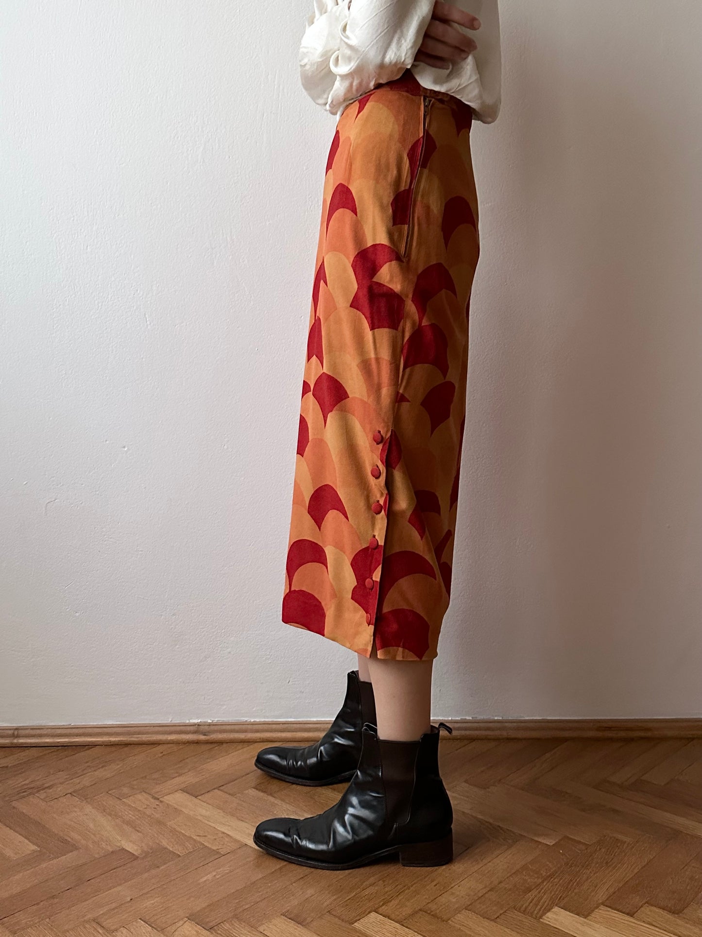 vintage handmade skirt W28