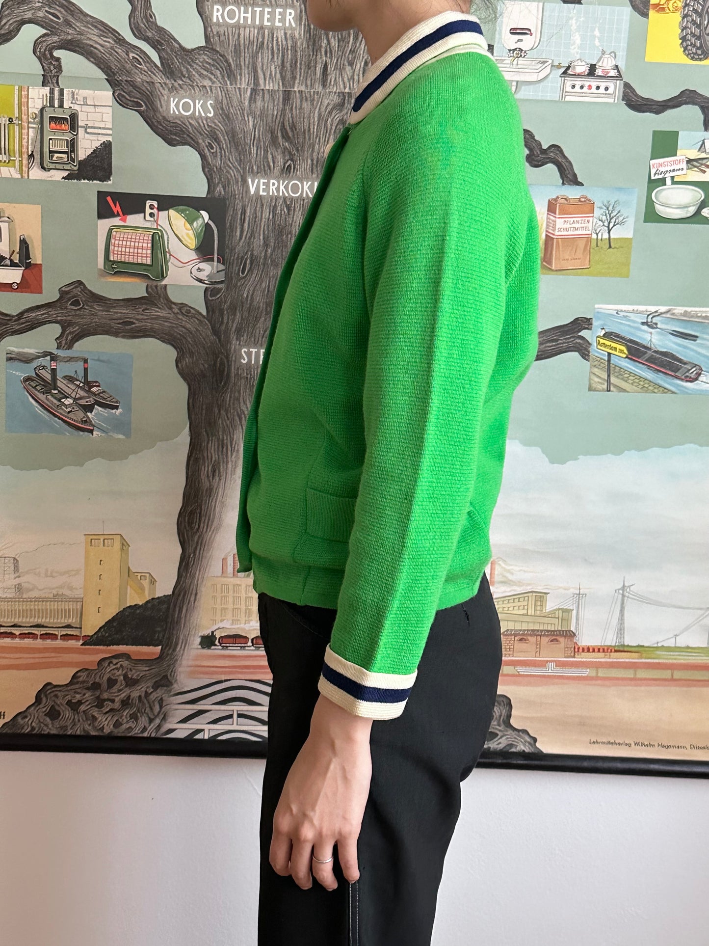 1950s the may company wool jacket