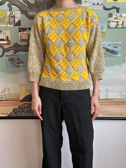 handmade block sweater