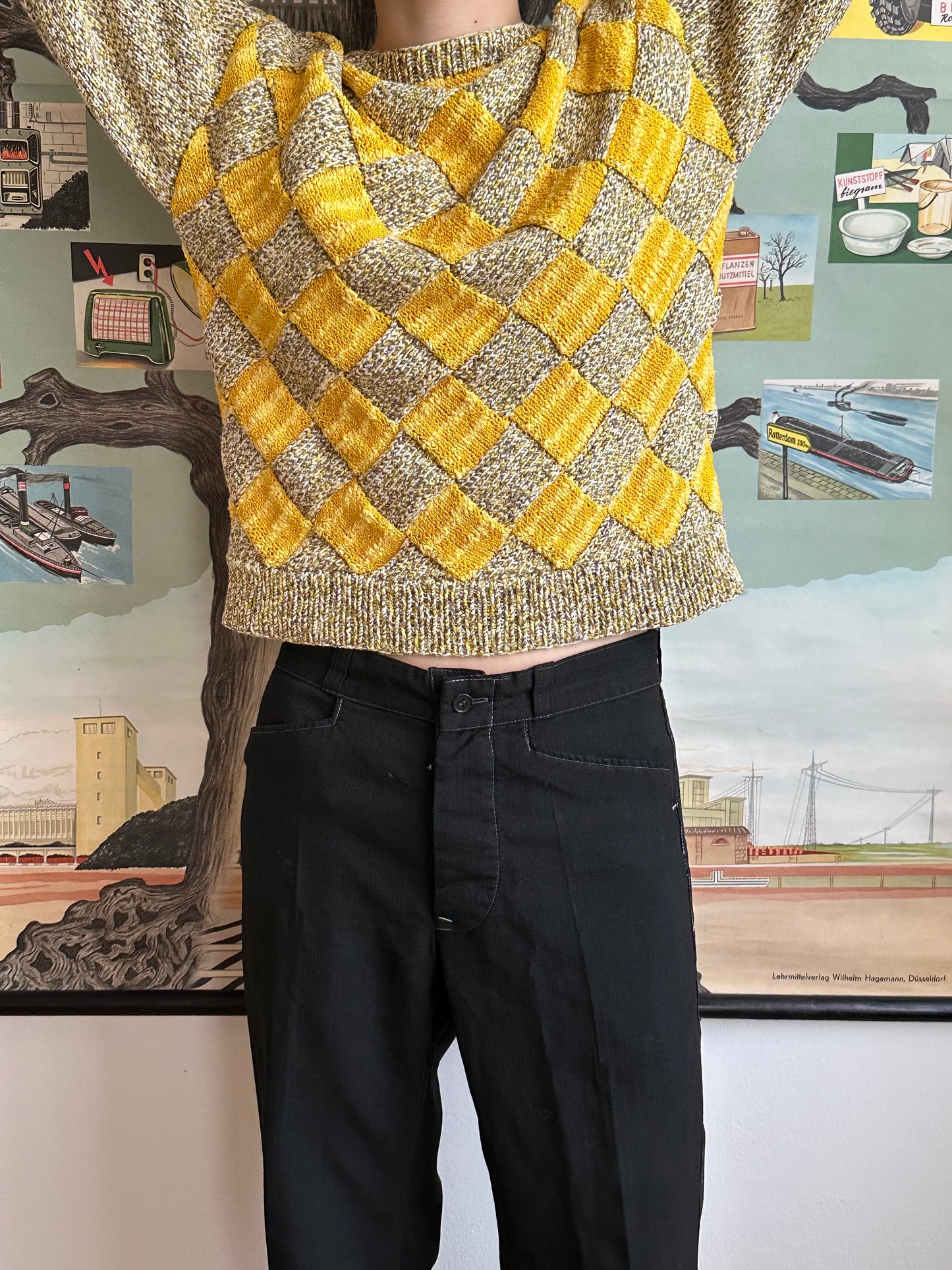 handmade block sweater