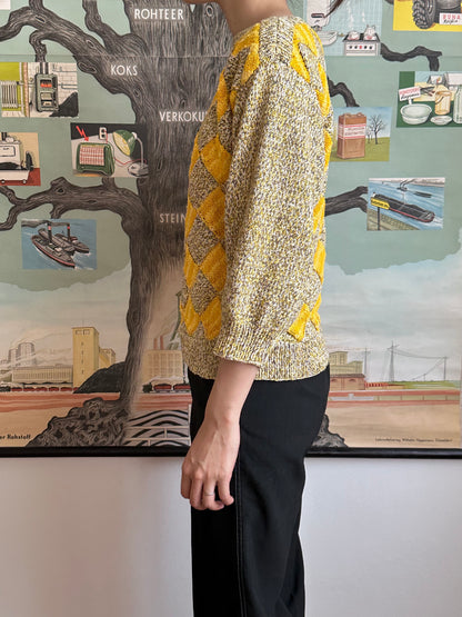 handmade block sweater