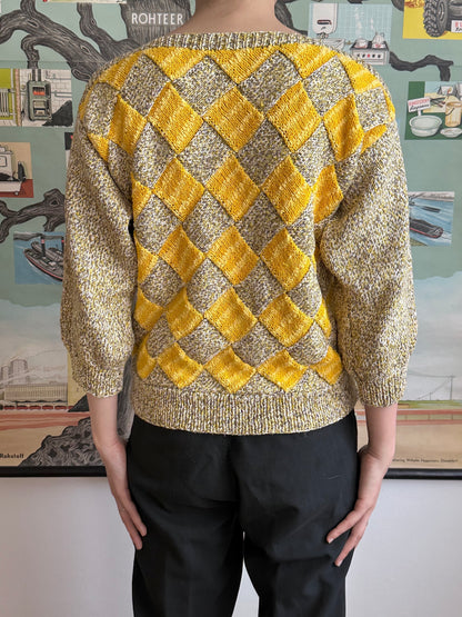 handmade block sweater