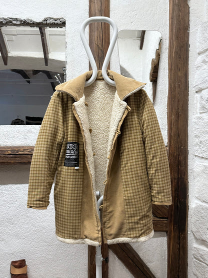 70's VEB wool pile boa jacket