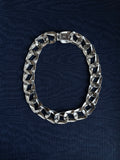 1930-40s France silver necklace