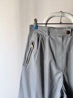 80s West German gray sport shorts