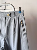 80s West German gray sport shorts