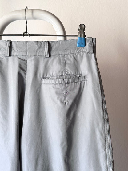 80s West German gray sport shorts