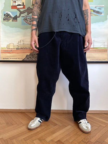 Vintage East German Corduroy work trousers Toto Praha Vintage clothing store Antique shop 70's 80's Germany over sized Prague 古着屋 プラハ ドイツワーク コーデュロイ ヴィンテージ 古着 アンティークショップ ユーロ古着 ユーロワーク フランス買い付け 古着卸 Showroom ショールーム 予約製 appointment 