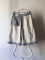 80s West German gray sport shorts