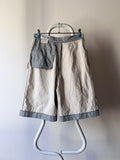 80s West German gray sport shorts