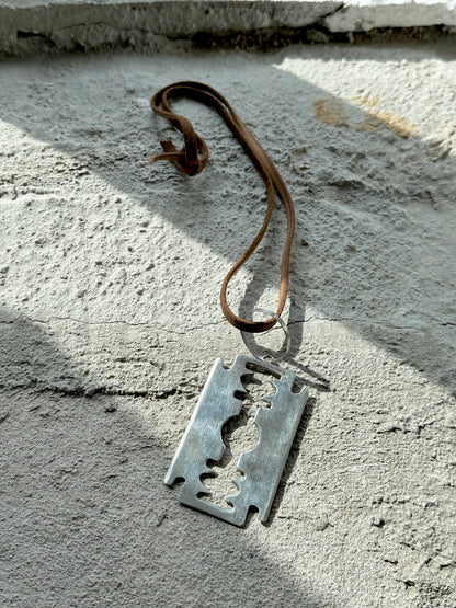 Biiig razor blade Ag925