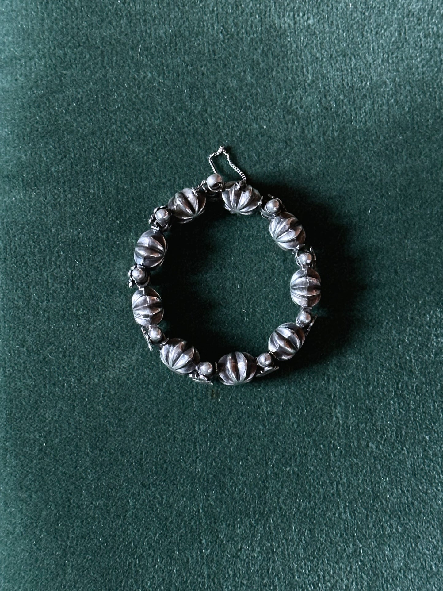 Early 20th century North India Himachal Pradesh silver bracelet