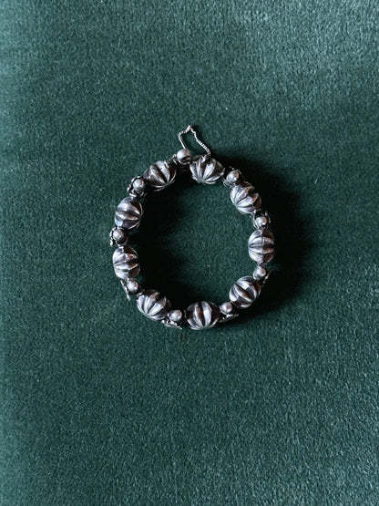 Early 20th century North India Himachal Pradesh silver bracelet