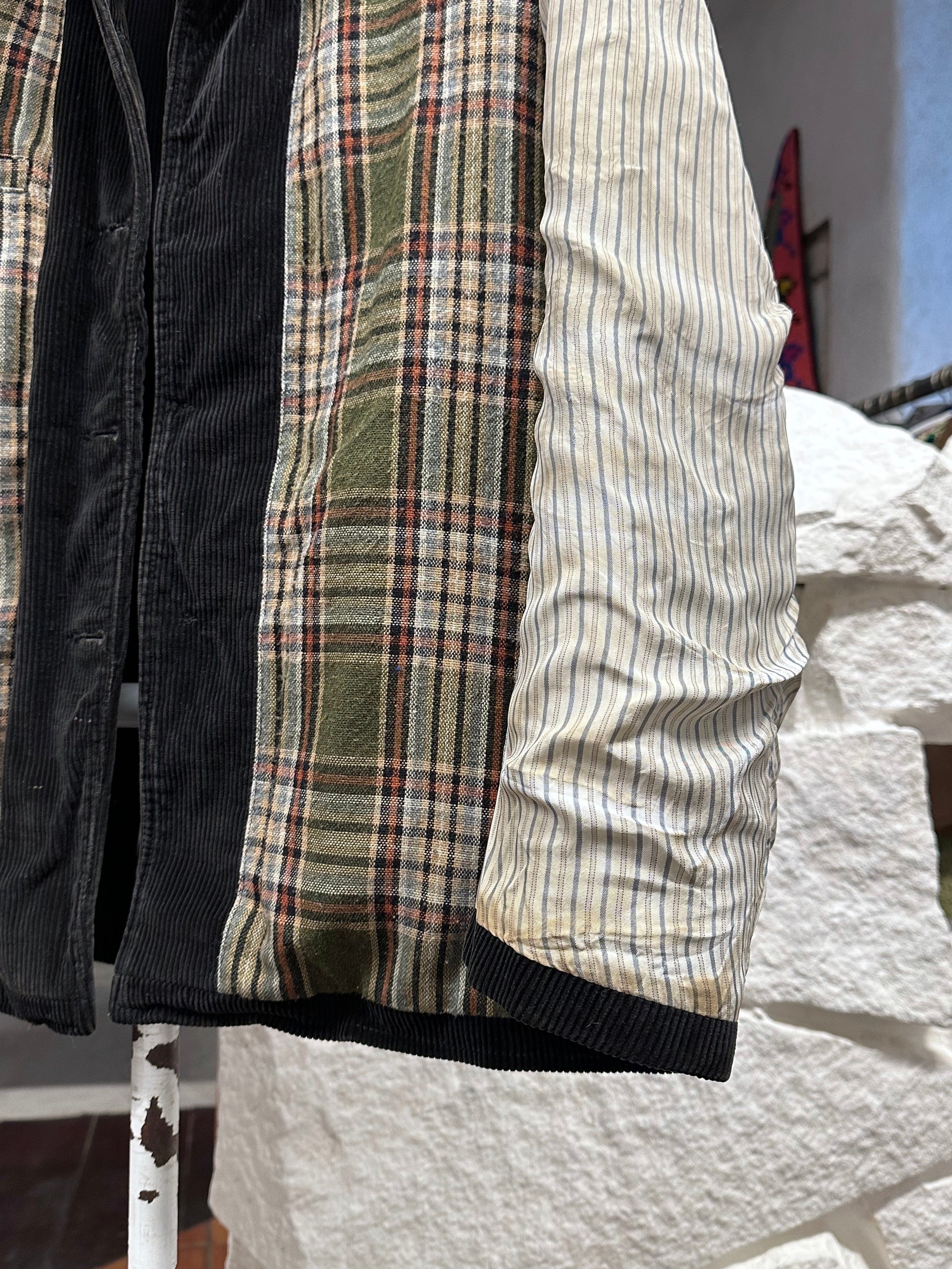 50's 60's 50年代 60年代 Hunting Jacket Made in France French vintage フレンチヴィンテージ Toto Praha 古着屋 プラハ Prague Vintage store Vintage clothing ハンティングジャケット フレンチワーク フランス買い付け 古着 ユーロ古着 ヨーロッパ古着 フランス古着 古着卸 Black corduroy コーデュロイ 黒