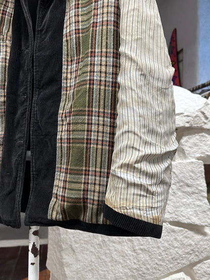 50's 60's 50年代 60年代 Hunting Jacket Made in France French vintage フレンチヴィンテージ Toto Praha 古着屋 プラハ Prague Vintage store Vintage clothing ハンティングジャケット フレンチワーク フランス買い付け 古着 ユーロ古着 ヨーロッパ古着 フランス古着 古着卸 Black corduroy コーデュロイ 黒