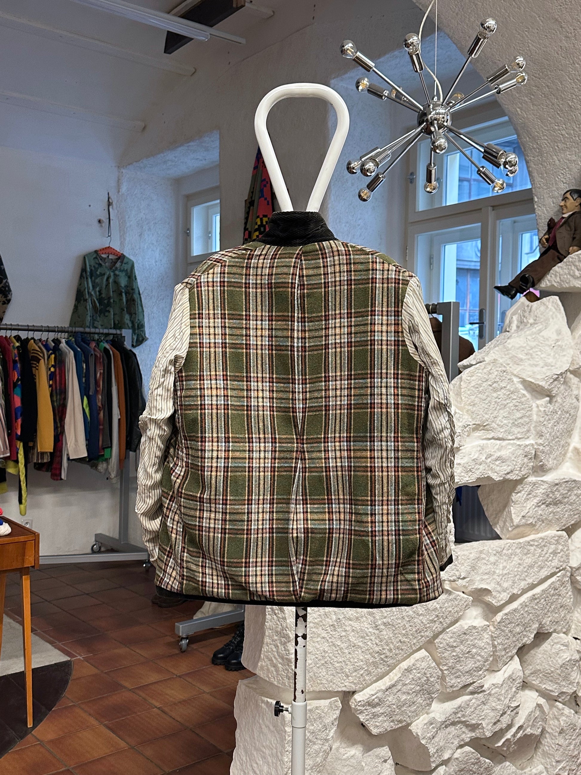 50's 60's 50年代 60年代 Hunting Jacket Made in France French vintage フレンチヴィンテージ Toto Praha 古着屋 プラハ Prague Vintage store Vintage clothing ハンティングジャケット フレンチワーク フランス買い付け 古着 ユーロ古着 ヨーロッパ古着 フランス古着 古着卸 Black corduroy コーデュロイ 黒