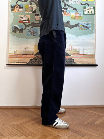 Vintage East German Corduroy work trousers Toto Praha Vintage clothing store Antique shop 70's 80's Germany over sized Prague 古着屋 プラハ ドイツワーク コーデュロイ ヴィンテージ 古着 アンティークショップ ユーロ古着 ユーロワーク フランス買い付け 古着卸 Showroom ショールーム 予約製 appointment 