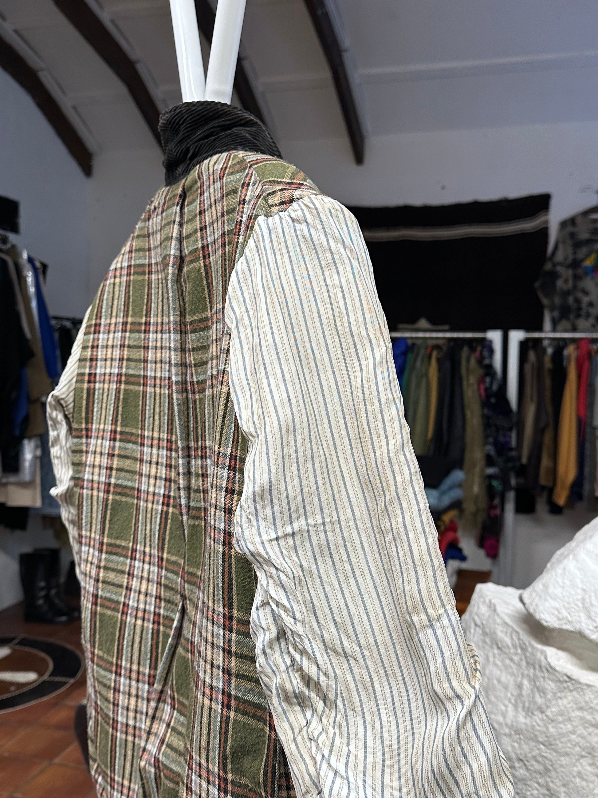50's 60's 50年代 60年代 Hunting Jacket Made in France French vintage フレンチヴィンテージ Toto Praha 古着屋 プラハ Prague Vintage store Vintage clothing ハンティングジャケット フレンチワーク フランス買い付け 古着 ユーロ古着 ヨーロッパ古着 フランス古着 古着卸 Black corduroy コーデュロイ 黒