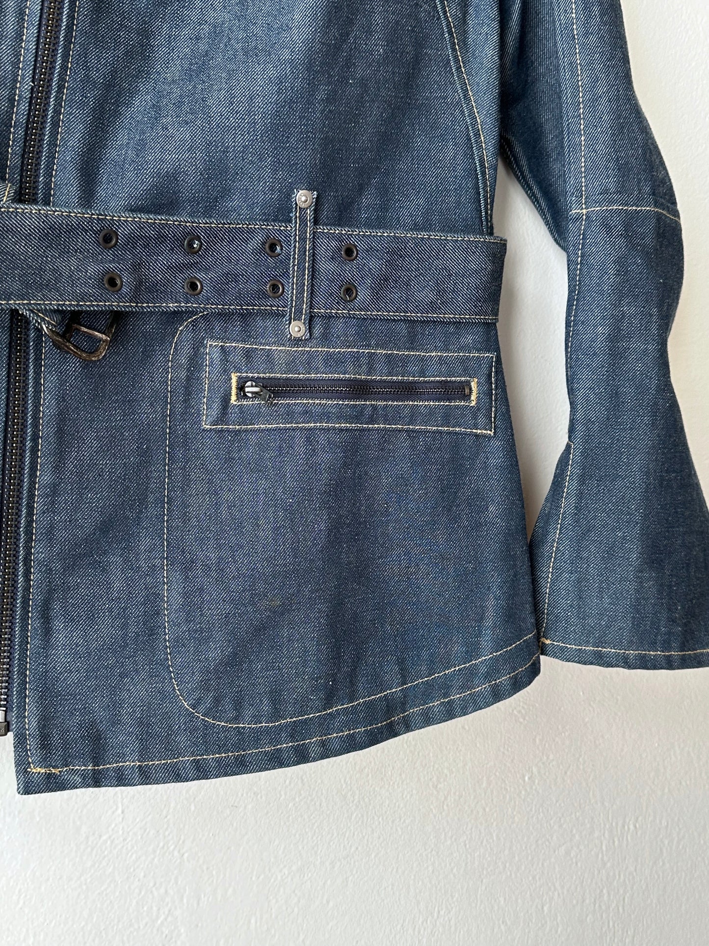 Levi's Engineered Jeans Denim Jkt リーバイス エンジニアード デニム ジャケット 立体裁断 Toto Praha Vintage clothing shop Antique shop 古着屋 プラハ Showroom appointment Prague ユーロ古着 ヨーロッパ古着 古着卸 ヴィンテージ