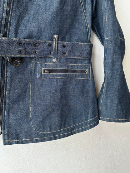 Levi's Engineered Jeans Denim Jkt リーバイス エンジニアード デニム ジャケット 立体裁断 Toto Praha Vintage clothing shop Antique shop 古着屋 プラハ Showroom appointment Prague ユーロ古着 ヨーロッパ古着 古着卸 ヴィンテージ