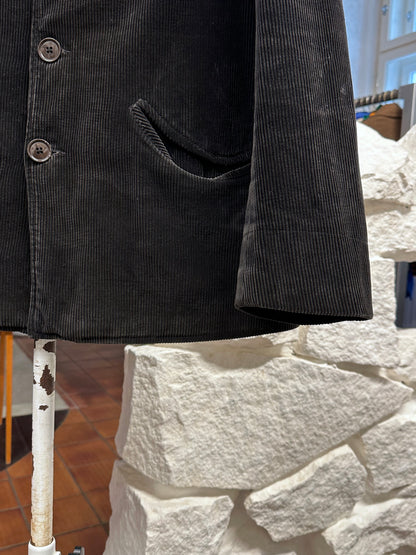 50's 60's 50年代 60年代 Hunting Jacket Made in France French vintage フレンチヴィンテージ Toto Praha 古着屋 プラハ Prague Vintage store Vintage clothing ハンティングジャケット フレンチワーク フランス買い付け 古着 ユーロ古着 ヨーロッパ古着 フランス古着 古着卸 Black corduroy コーデュロイ 黒