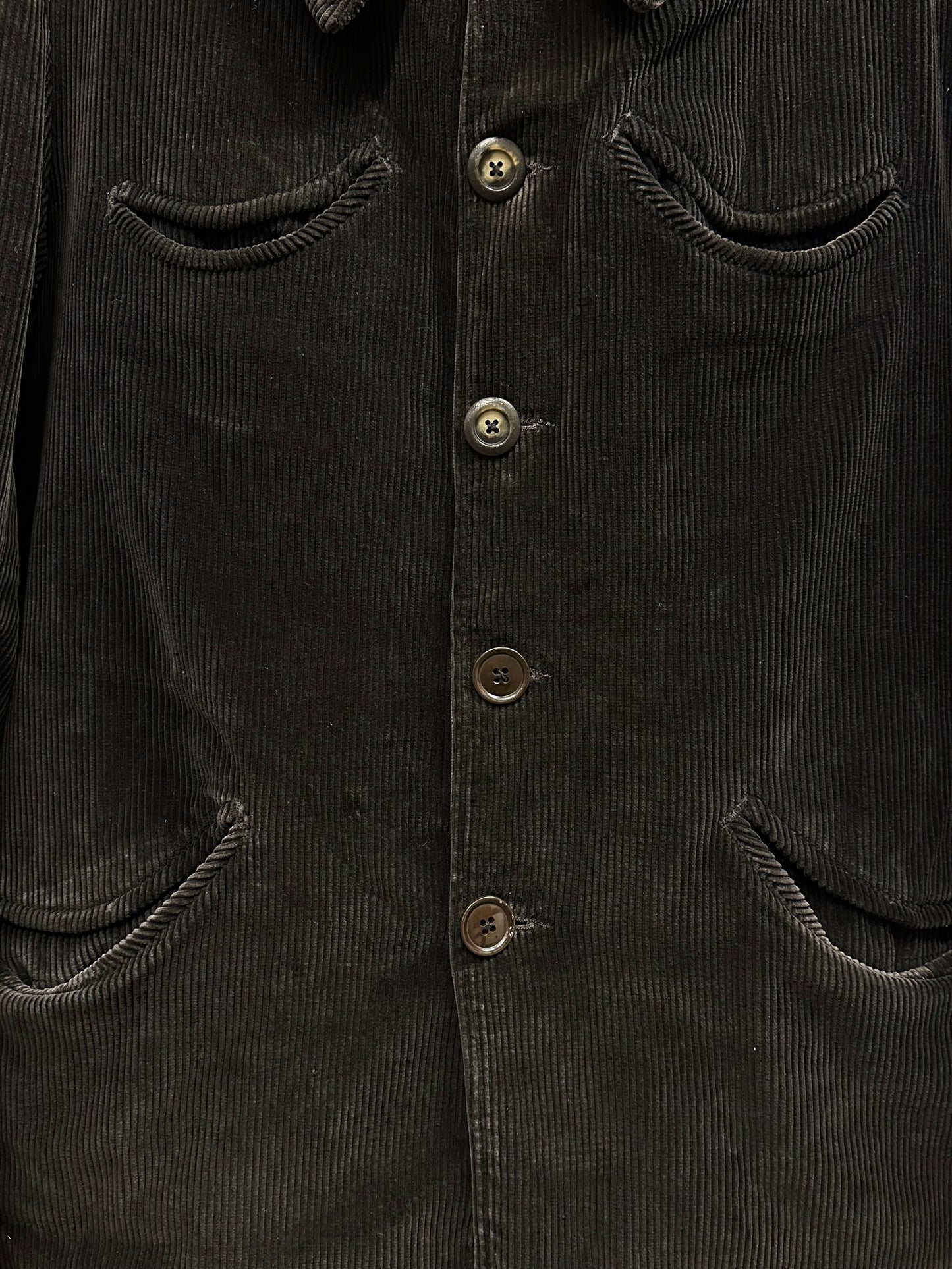 50's 60's 50年代 60年代 Hunting Jacket Made in France French vintage フレンチヴィンテージ Toto Praha 古着屋 プラハ Prague Vintage store Vintage clothing ハンティングジャケット フレンチワーク フランス買い付け 古着 ユーロ古着 ヨーロッパ古着 フランス古着 古着卸 Black corduroy コーデュロイ 黒