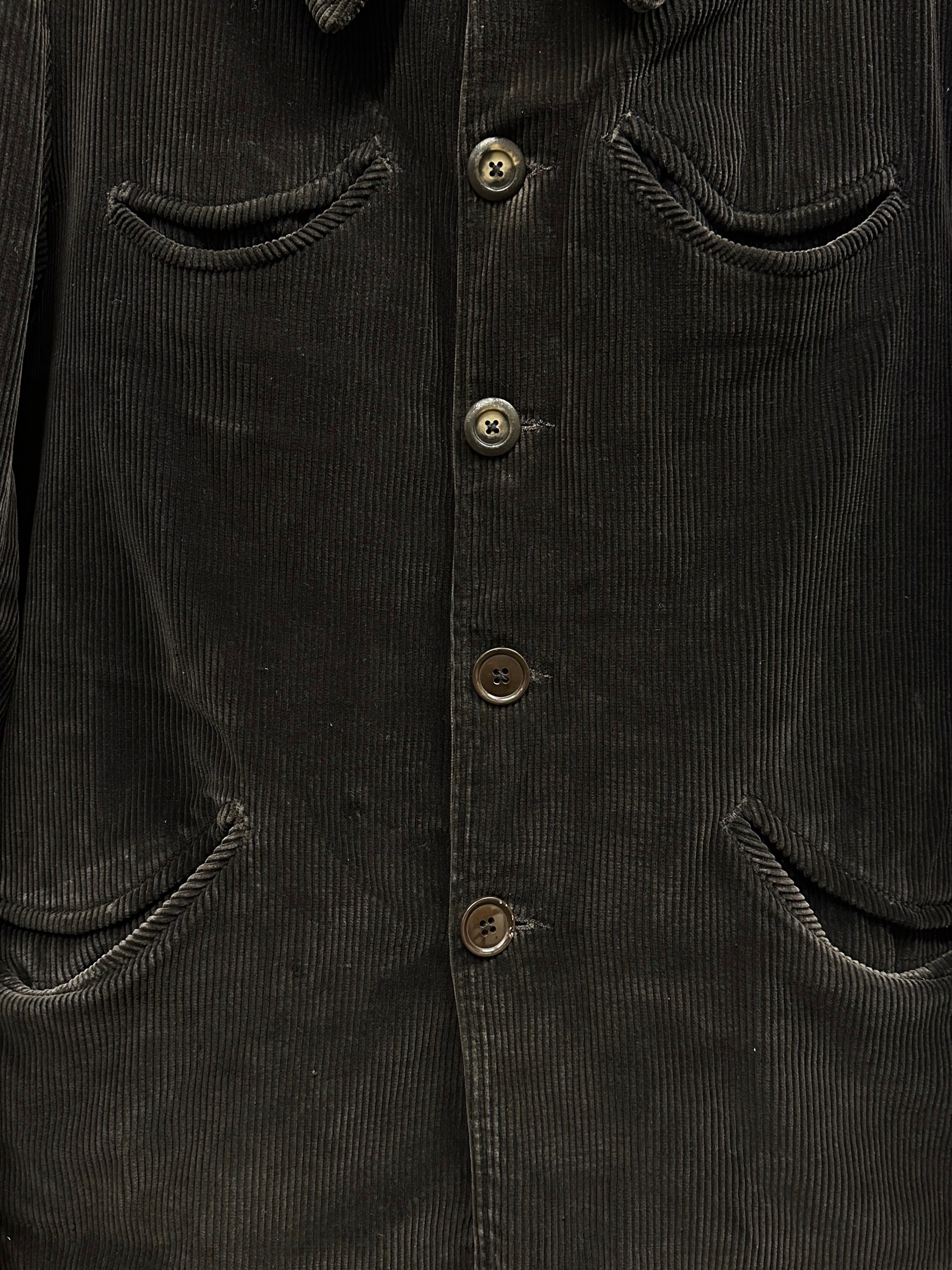 50's 60's 50年代 60年代 Hunting Jacket Made in France French vintage フレンチヴィンテージ Toto Praha 古着屋 プラハ Prague Vintage store Vintage clothing ハンティングジャケット フレンチワーク フランス買い付け 古着 ユーロ古着 ヨーロッパ古着 フランス古着 古着卸 Black corduroy コーデュロイ 黒