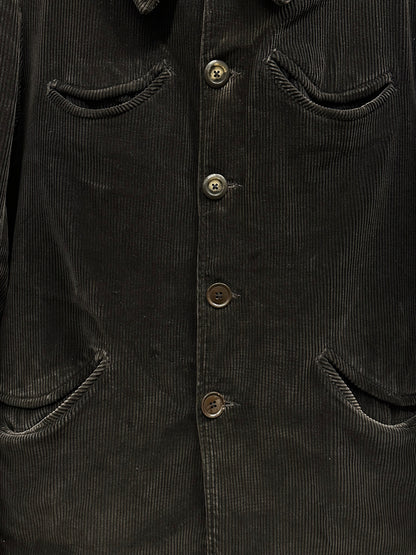 50's 60's 50年代 60年代 Hunting Jacket Made in France French vintage フレンチヴィンテージ Toto Praha 古着屋 プラハ Prague Vintage store Vintage clothing ハンティングジャケット フレンチワーク フランス買い付け 古着 ユーロ古着 ヨーロッパ古着 フランス古着 古着卸 Black corduroy コーデュロイ 黒