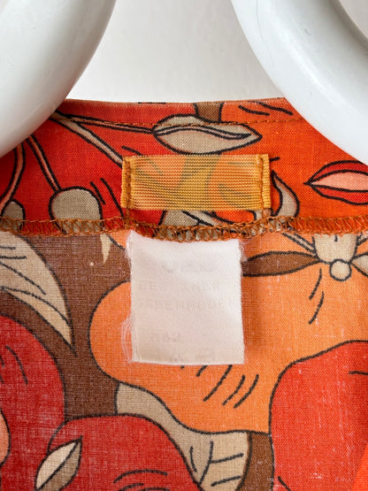 energetic flower shirt jacket